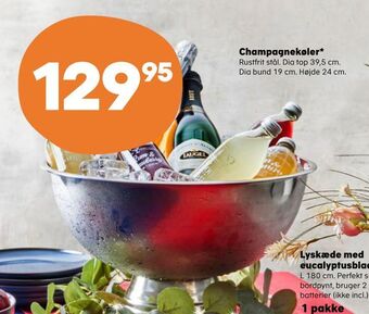 Kvickly Champagnekøler tilbud