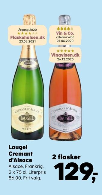 SuperBrugsen Laugel Cremant d'Alsace tilbud