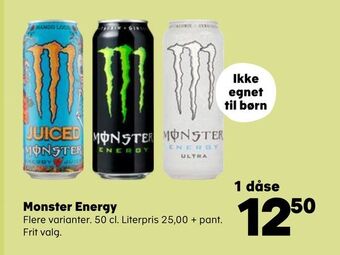SuperBrugsen Monster Energy tilbud