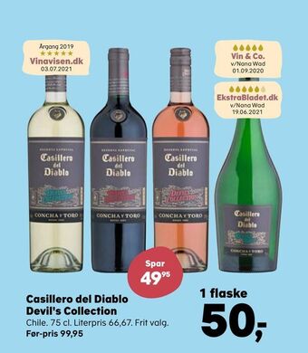 SuperBrugsen Casillero del Diablo Devil's Collection tilbud