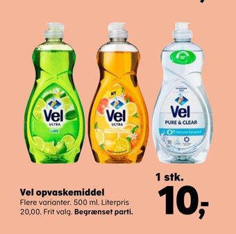 SuperBrugsen Vel opvaskemiddel tilbud