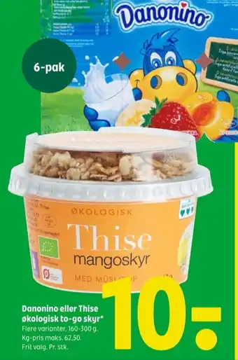 Coop 365 Thise skyr mango tilbud