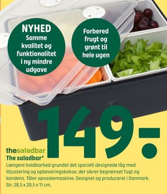 Coop 365 Thesaladbar opbevaringsboks tilbud
