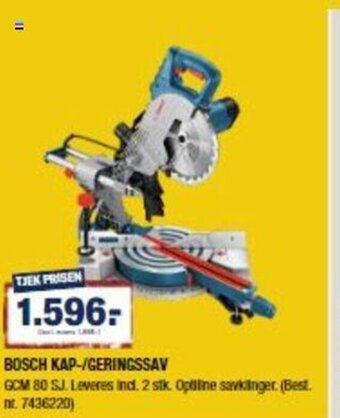 Stark Bosch Kap-/Geringssav tilbud