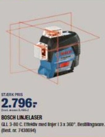 Bosch Linjelaser