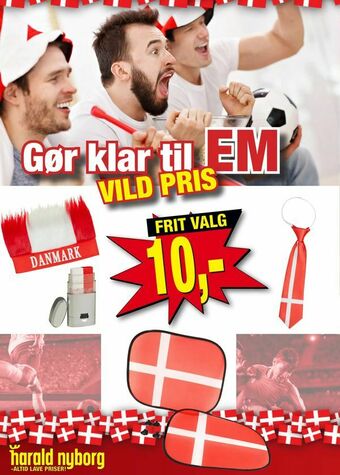 Harald Nyborg Gør klar til EM tilbud
