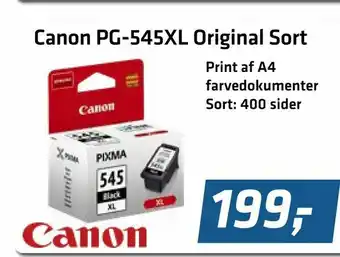 LabTech Data Canon PG-545XL Original Sort tilbud