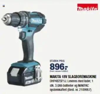 Stark Makita 18V Slagboremaskine tilbud