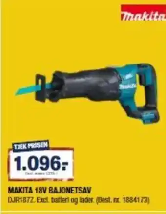 Stark Makita 18V Bajonetsav tilbud