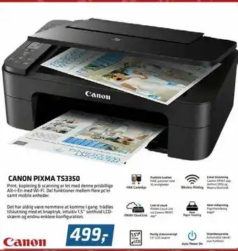 Canon pixma ts3350