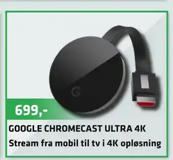 GOOGLE CHROMECAST ULTRA 4K