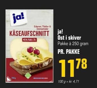 Otto Duborg ja! Ost i skiver tilbud