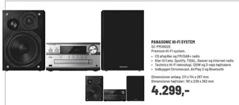 Panasonic HI-FI system