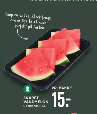 MENY Skåret vandmelon tilbud