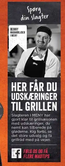 MENY Udskæringer til grill tilbud