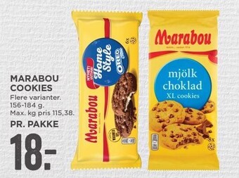 MENY Marabou cookies tilbud
