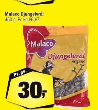 Calle Malaco Djungelvrål tilbud