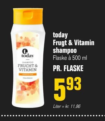 Otto Duborg today Frugt & Vitamin shampoo tilbud