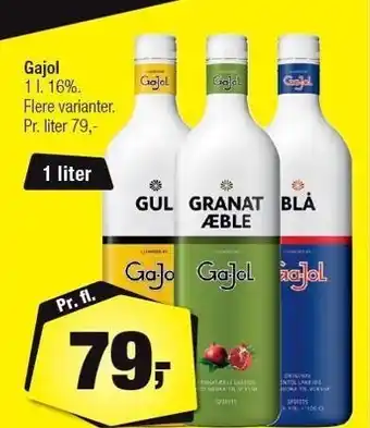 Calle Gajol - flere varianter tilbud