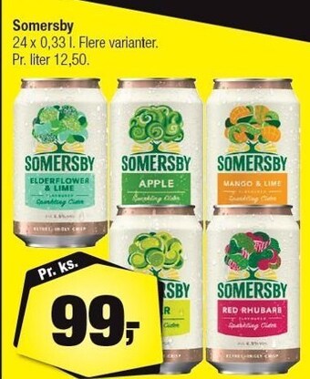 Calle Somersby tilbud