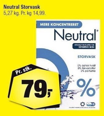 Calle Neutral Storvask tilbud