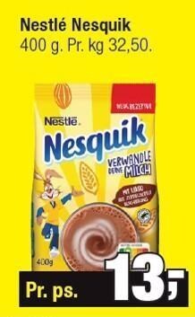Calle Nestlé Nesquik tilbud