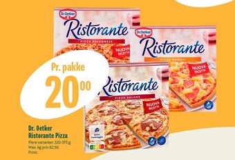 Min Købmand Dr. Oetker ristorante pizza tilbud