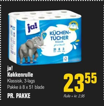 Otto Duborg ja! Køkkenrulle tilbud