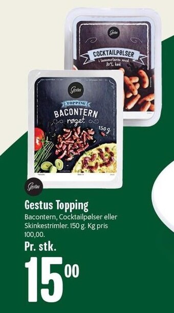 Gestus topping