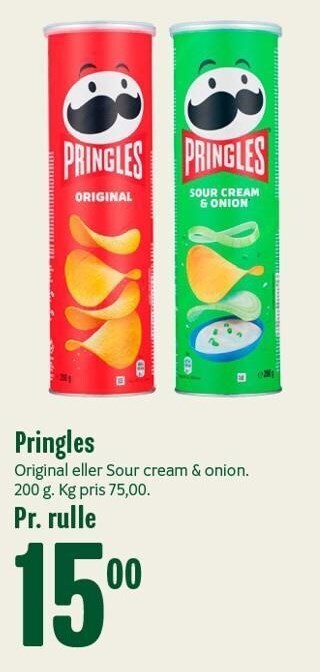 Min Købmand Pringles tilbud