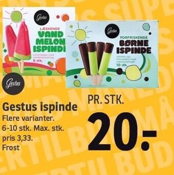 SPAR Gestus Ispinde tilbud