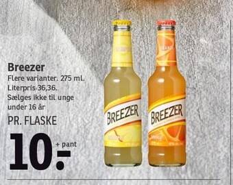 SPAR Breezer tilbud