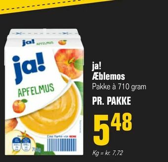 Otto Duborg ja! Æblemos tilbud