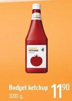 Føtex Budget ketchup tilbud