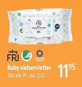 Føtex Baby vådservietter tilbud