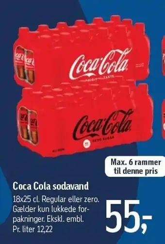 Coca-Cola sodavand 18 x 25 cl