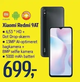 Føtex Xiaomi Redmi 9 AT tilbud