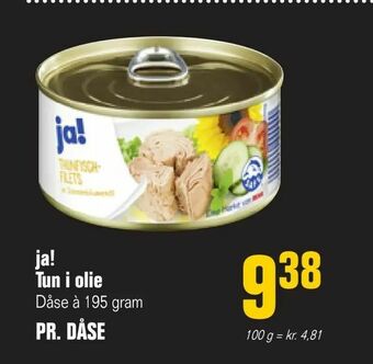 Otto Duborg ja! Tun i olie tilbud