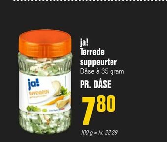 Otto Duborg ja! Tørrede suppeurter tilbud