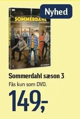 Føtex Sommerdahl sæson 3 - DVD film tilbud
