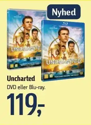 Uncharted - DVD el. Blu-ray