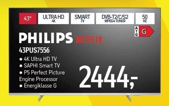 Føtex Philips smart TV tilbud