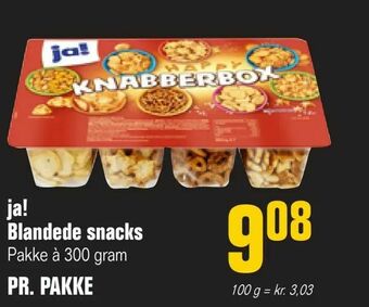 Otto Duborg ja! Blandede snacks tilbud