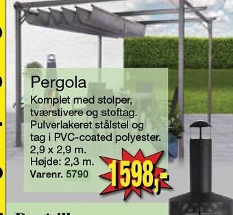 Harald Nyborg Pergola tilbud