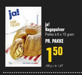 Otto Duborg ja! Bagepulver tilbud