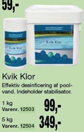 Harald Nyborg Kvik Klor tilbud