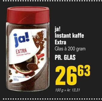 Otto Duborg ja! Instant kaffe Extra tilbud