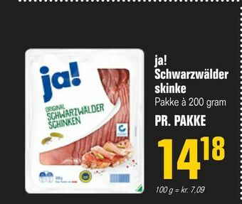 Otto Duborg ja! Schwarzwälder skinke tilbud