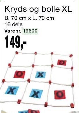 Harald Nyborg Kryds og bolle XL tilbud