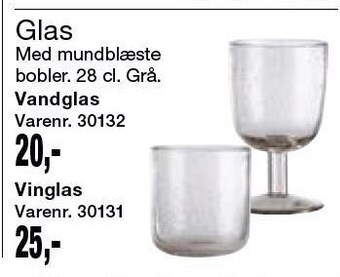 Harald Nyborg Glas tilbud